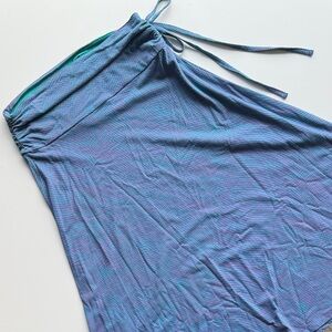 Alpine Design Blue Turquoise and Purple
A-Line Skirt Size Large